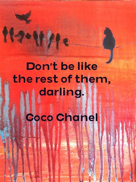 coco chanel cat quote